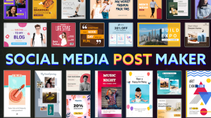 Social Media Post Maker MOD APK (Unlocked Pro)68.0 Download